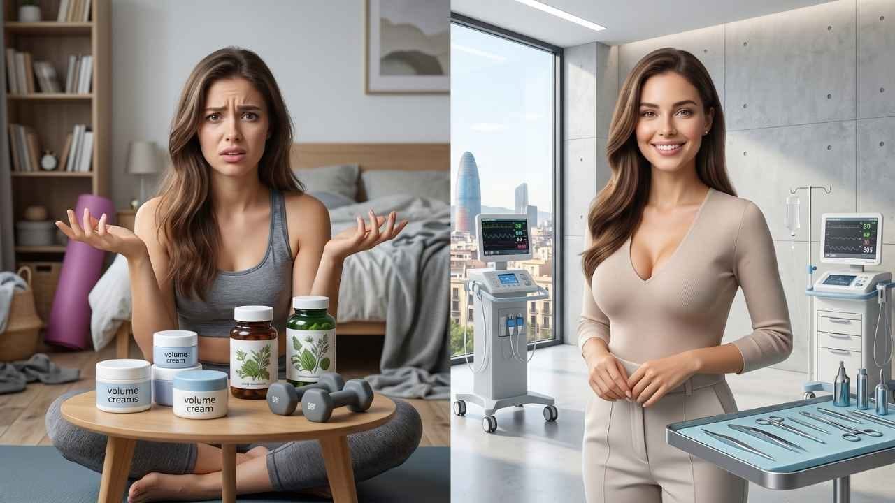 aumento de pechos sin cirugia o amarr