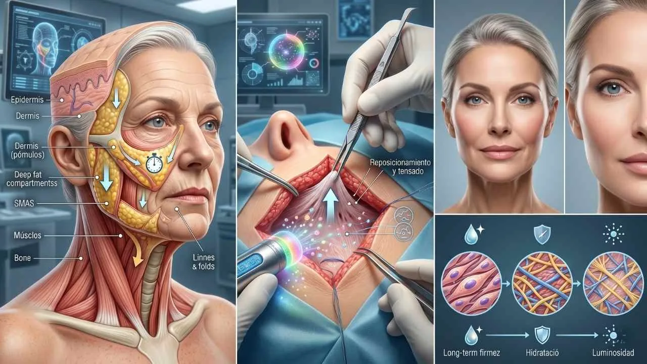 Lifting Facial en Barcelona: El Secreto para una Juventud Eterna y Natural en 2026 2 que es un lifting facial