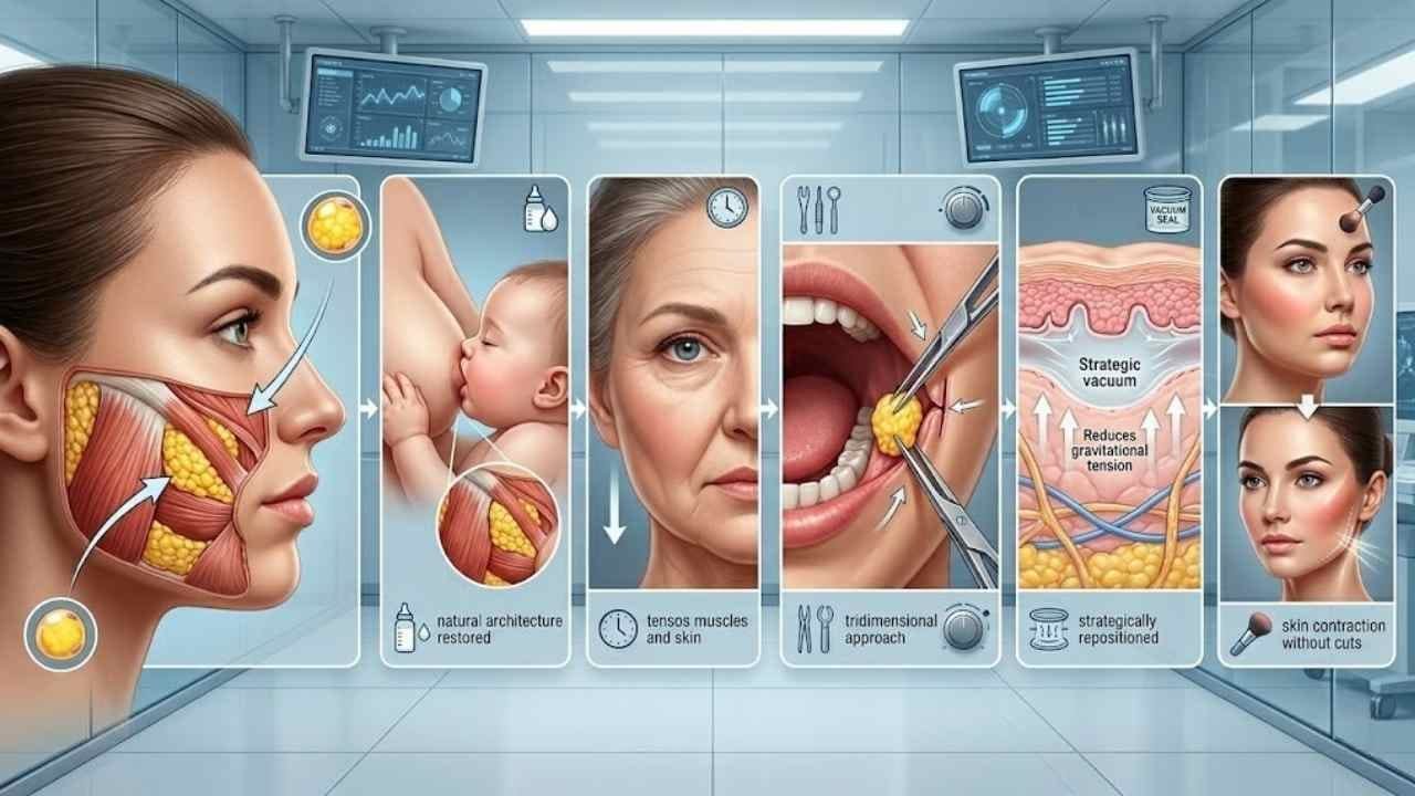 ¿Rostro redondo? Descubre el rejuvenecimiento facial sin cirugía en Barcelona con bichectomía 2 El fundamento científico de las bolsas de Bichat