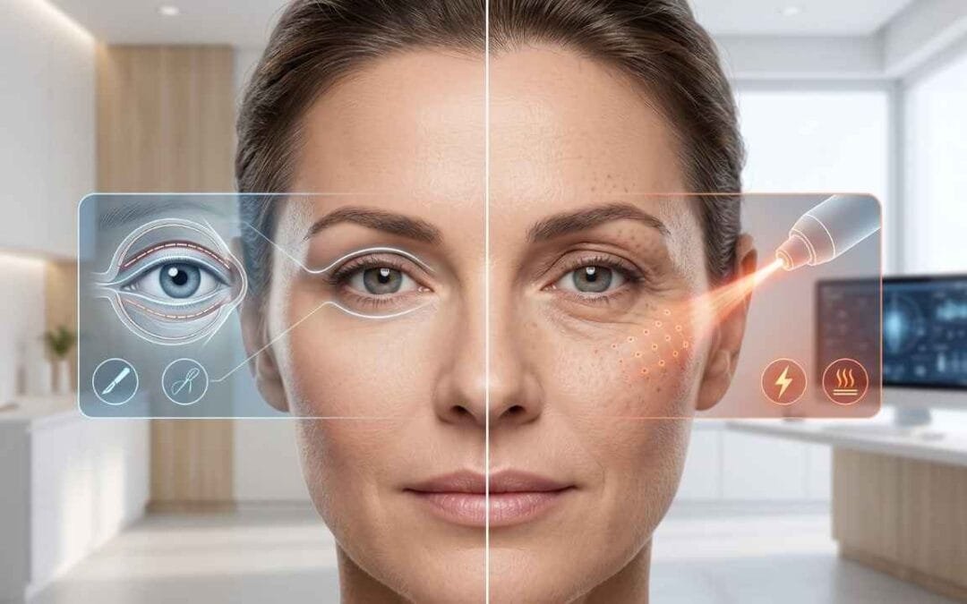 Blefaroplastia vs. Plasma Pen: ¿Cirugía o Láser de Plasma para rejuvenecer la mirada?
